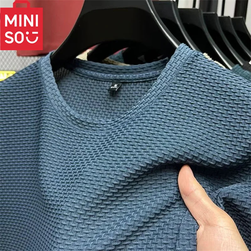 Bamboo Mesh Ice Silk T-shirt